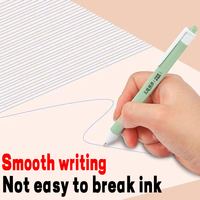 Bolígrafos Retráctiles en Oferta, Tinta Semigel, Escritura Suave, Logotipo Personalizado, Artículos Promocionales para Oficina y Escuela, Azul, Rojo, Plástico