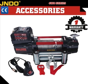 12000lb IP67 למשוך כננות <span class=keywords><strong>12V</strong></span> סינטטי חבל 4x4 חשמלי כננת - Product Image 2