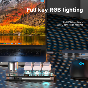 2.4G Không Dây Mini Tùy Chỉnh Bàn Phím 3 6 9 12 15 Phím Hot Trao Đổi Cơ Khí Đa Chức Năng <span class=keywords><strong>Macro</strong></span> Lập Trình Bàn Phím - Product Image 4