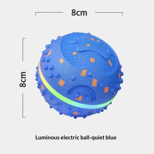 スマートで環境に優しいEPTU電動光る犬用おもちゃ、自動で跳ね回り回転する犬用ウィックドボール（大型犬用） - Product Image 3