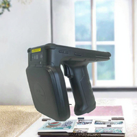 Lecteur RFID UHF portable Seuic, scanner de codes-barres 2D, écran 5,5 pouces, USB, ABS, Android 11, lecteur-graveur 20M pour l'inventaire des entrepôts