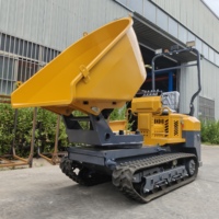Bestes Preis-Leistungs-Verhältnis 1,5-Tonnen-Raupendumper mit CE EURO5 Kubota-Motor und Hydraulik für Europäische Landwirtschaft