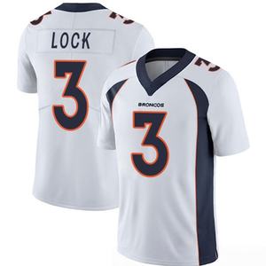 Camiseta de fútbol Broncos Legendary Edition para hombre-Naranja/Blanco/Azul oscuro personalizable - Product Image 2