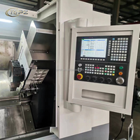 Tour CNC horizontal PENG ZHENG TCK40 à système GSK, entièrement automatique, à broche unique, de moyenne capacité, haute précision, 2 axes, en promotion