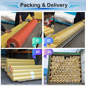 Bâche en PVC enduite imperméable de couleur verte 650 g/m² en rouleau pour sac de stockage d'eau, bâche de camion, bâche de tunnel - Fabricant - Product Image 5