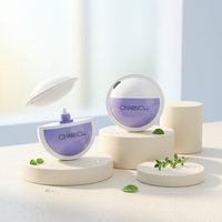 Emballage de flacon cosmétique de luxe en PP violet pour crème solaire, 50 ml, flacon vide pour crème BB, fond de teint SPF, emballage pour soins de la peau