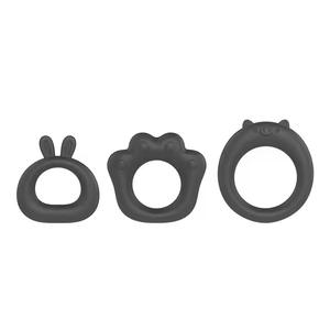 Grenz überschreiten der Außenhandel Neuer Silikon-Spermien-Sicherungs ring Anti-Ejakulation Langlebige <span class=keywords><strong>Penis</strong></span>-Verzögerung hülse für Paare - Product Image 5