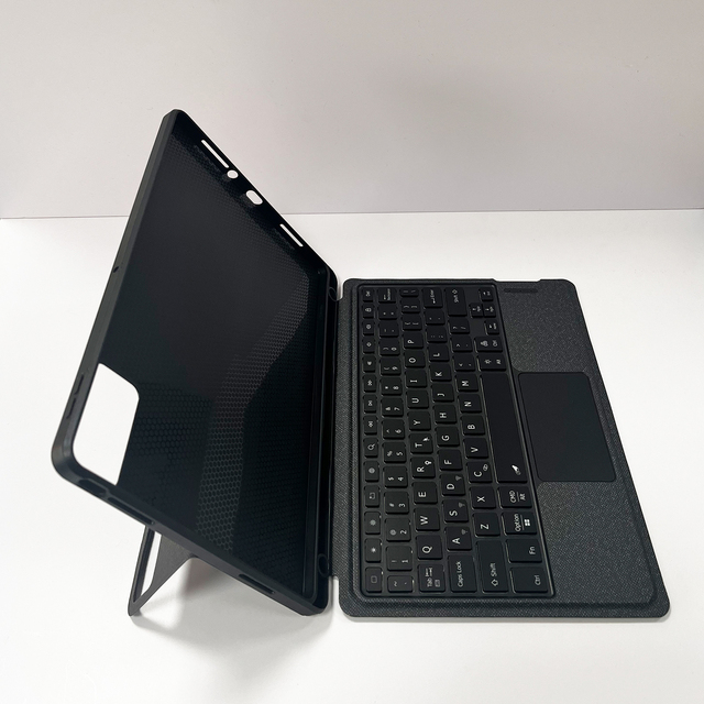 Factory Price Redmi Pad 2 Case With Wireless Detachable Touchpad Keyboard Folio with Pen slot Type-C charging