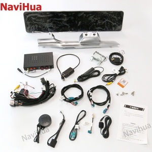 NaviHua Autoradio multimédia Android avec écran tactile, kit intérieur pour Mercedes Benz Classe C GLC W205 X253 2015 2018 - Product Image 5