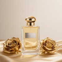 Flacon Vaporisateur Vert Personnalisé de 30 ml, 50 ml, 100 ml, Flacon de Parfum en Verre Vide Rechargeable Unique et de Luxe avec Boîte