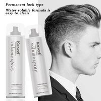 Usine 150ml 250ml 350ml finition sèche pour cheveux, Texture de travail, Spray de finition pour cheveux bouclés