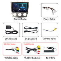 Autoradio tactile 10 pouces 2 Din 4G LTE GPS Navigation Android Auto Carplay pour Toyota Camry 2006~2011