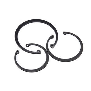 ボア用ブラックリン酸塩DIN472内部外部ベアリング保持リングサークリップ - Product Image 4