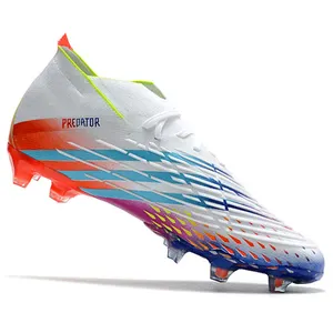 2023 Newest Football Shoes chuteira brand predator 22 FG cleats soccer shoes for men Geometric 1 football shoes