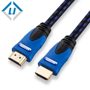 Kabel Hdmi 8K Zhongshan 7680X4320P, Kabel Hdmi untuk TV/DVD/PS3/STB dengan Ethernet