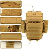 Nouveau Sac à Dos Tactique 2026 de 25L/35L/45L, Imperméable, pour Hommes, Sac d'Assaut 3 Jours avec Système Molle et Porte-Bouteille