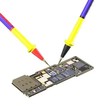 Câbles de test pour multimètre MECHANIC RP15, 1000V 20A, sonde à aiguille fine interchangeable de 0,1 mm pour outils de réparation de téléphones portables