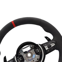 Volant de voiture sport en Alcantara Plug and Play pour BMW F10 F11 F20 F21 F30 F01 F06 F07 E90 E70 M3 M4 M5 X1 F48 X3 F25 X4 F26