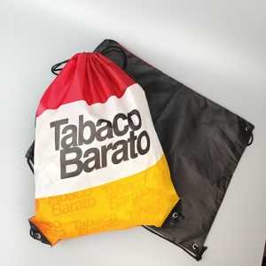 Custom Sublimation Print 210D Polyester <strong>Drawstring</strong> <strong>Bag</strong> Waterproof <strong>Large</strong> Capacity Gym Sport <strong>Bag</strong> with Logo - Product Image 1