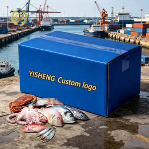 Carton ondulé étanche pour produits de la mer, qualité alimentaire, recyclé, pour <span class=keywords><strong>sardines</strong></span>, maquereaux, emballage d'exportation <span class=keywords><strong>en</strong></span> gros - Product Image 3