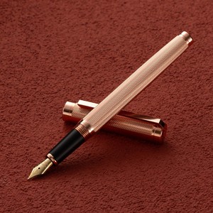 Bolígrafos de Metal de punta media tallada F EF, pluma de caligrafía, regalo de Navidad, oficina, vip, chapado en oro y plata de alta calidad, disponible - Product Image 4