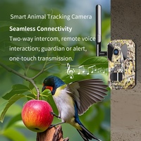 Cámara de Vida Silvestre de cobertura nacional Cámara de rastreo impermeable IP65 4G con monitoreo remoto para cazadores y amantes de la naturaleza