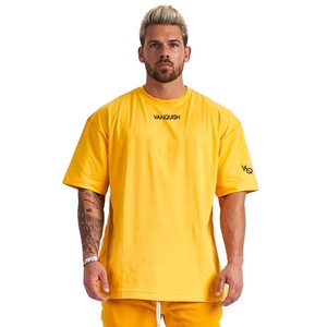 Factory Directly 100% Cotton Regular Fit Custom Screen Print Logo Men's T-Shirt Short Sleeve Regular Fit T Shirt for Men - Product Image 3