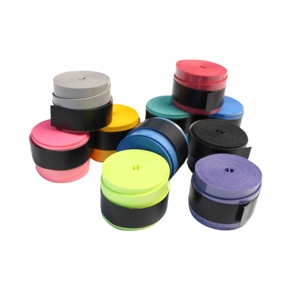 Biểu Tượng Tùy Chỉnh Chuyên Nghiệp PU Cao Vợt Tennis Vợt Cầu Lông Vợt Squash Vợt Grip Thể Thao Thoáng Khí Chống Trượt Hơn Grip - Product Image 3