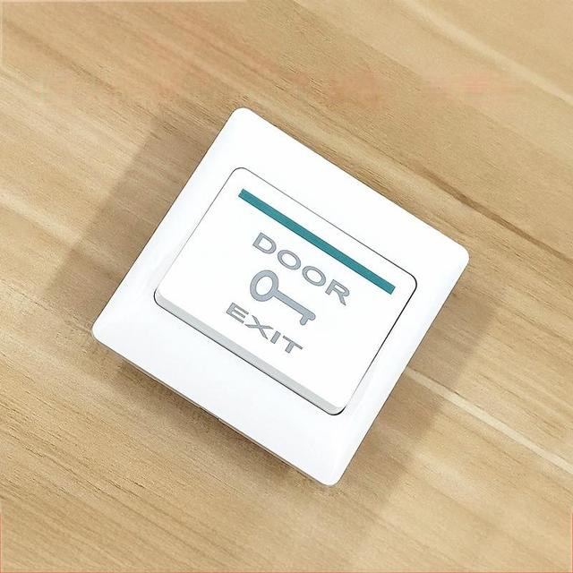 Keysecu Smart Door Lock Access Control System Electronic Plastic Exit Button Switch IP55 12V Office