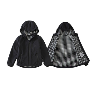 Veste personnalisée pour enfants Veste de <span class=keywords><strong>printemps</strong></span> et d'automne Imperméable pour garçons Imperméable réfléchissant pour adolescents Veste coupe-vent pour enfants - Product Image 2