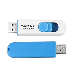 رخيصة فلاشة مزودة بفتحة يو إس بي محركات الجملة Adata محرك فلاش USB 2.0 32GB 64GB 128GB بندريف 3.0