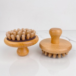 <span class=keywords><strong>Brosse</strong></span> à <span class=keywords><strong>cheveux</strong></span> démêlante en bois <span class=keywords><strong>de</strong></span> hêtre naturel avec logo personnalisé, <span class=keywords><strong>brosse</strong></span> à <span class=keywords><strong>cheveux</strong></span> à coussin d'air <span class=keywords><strong>de</strong></span> massage, logo personnalisé professionnel en gros - Product Image 6