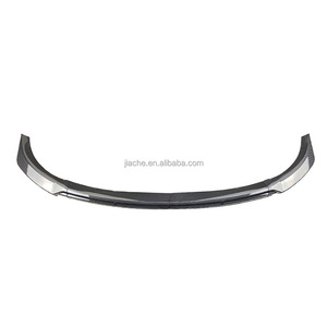 Kits de cuerpo de alerón de barbilla para parachoques delantero de coche ABS para Tesla modelo <span class=keywords><strong>Y</strong></span> 2020 + Accesorios de extensión de parachoques delantero para coche - Product Image 3