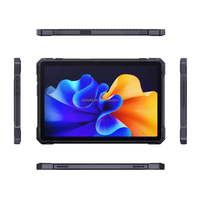 Tablet Tangguh 5G Seluler Android 14 dengan penyimpanan lebih besar, layar 10,95 inci, tahan guncangan, tahan debu, tahan air IP65, PC Industri Luar Ruangan