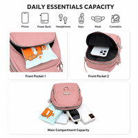 Sac en toile pour femmes, petit sac d'été, mini sac pour téléphone portable, sac à bandoulière léger, à la mode, polyvalent, sac à main