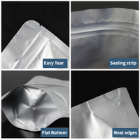 Sacs en mylar, approvisionnement direct d'usine personnalisé, refermable de haute qualité, 7 mil 5 gallons, emballage alimentaire PE, pochette debout, impression par héliogravure