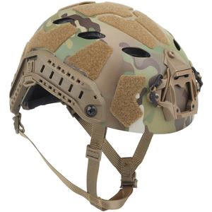 Casco Táctico FAST SF Super High Cut Ligero Modular con Cubierta Elástica para NVGs, Riel Esqueleto y Accesorios de Paintball - Product Image 3
