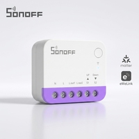 Module d'interrupteur intelligent Wi-Fi SONOFF MINI-RBS Matter pour rideaux et stores, contrôle précis en pourcentage, compatible Alexa Google Home, idéal pour hôtels