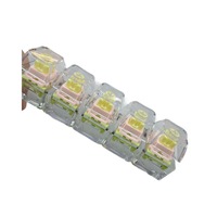 Capuchons de touches de clavier PC colorés, interrupteurs, capuchons de doigts, cliquetants pour 6 touches, gadget anti-stress, jouet de décompression pour les doigts
