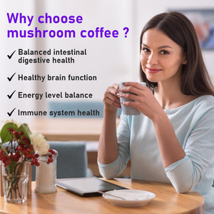 Hot Sale Mushroom Coffee with Calories Exclusive Mushroom Hunger Delicious Balanced Intestinal Digestive Health Coffee - Product Image 5