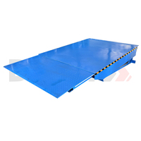 Niveleur de quai télescopique de 10 tonnes, rampe de quai pour entrepôt de fret, plateforme de chargement hydraulique