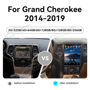 Autoradio <span class=keywords><strong>GPS</strong></span> Navigation <span class=keywords><strong>sans</strong></span> fil BaoShang Apple Carplay Lecteur DVD de voiture pour Jeep Grand Cherokee 2014-2019 avec processeur 8 cœurs - Product Image 2