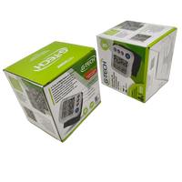 Boîte en carton ondulé imprimée, boîte pliante personnalisée avec revêtement UV et gaufrage pour l'emballage d'électronique grand public