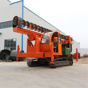 เครื่องตอก<span class=keywords><strong>เสาเข็ม</strong></span>ไฮดรอลิกแบบเคลื่อนที่ด้วยพลังงานแสงอาทิตย์พร้อมมอเตอร์ ประหยัดน้ำมัน ติดตั้งสกรูยึดดิน - Product Image 6