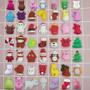 New Cute Animal Decompression TPR Squeeze Toys Kawaii Mini Mochi Squishies Squeeze Toys