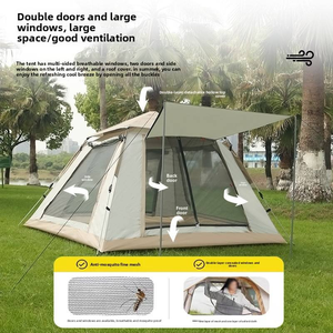 Tente de pluie moderne Oxford à double couche, grande ouverture rapide, pliante et automatique pour le <span class=keywords><strong>camping</strong></span>, équipement de <span class=keywords><strong>camping</strong></span> en toile et polyester portable - Product Image 5