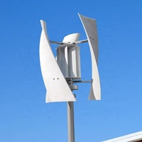 Éolienne verticale 5kw 3KW 2kw 1KW Générateur d'éolienne à axe vertical Système d'éolienne