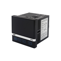 Controlador de Temperatura Digital BT6-D 1220 220VAC de Plástico OEM con Pantalla Digital Inteligente PID, Temporizador y Comunicación RS-485