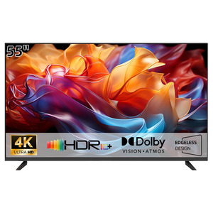 Smart TV para Juegos de 55 Pulgadas, 4K UHD, Android LED QLED con Frecuencia de Actualización de 120Hz, Baja Latencia de Entrada para Esports, TV para Baño, HDR - Product Image 1