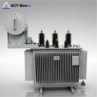 Transformateur immergé dans l'huile ACT 2500 kVA à sortie de tension stable pour salle de serveurs de centre de données
